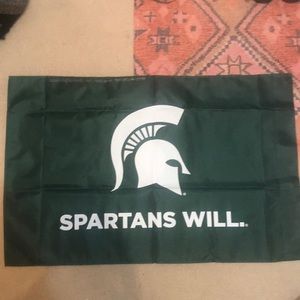 Michigan State Spartans Will Green Flag